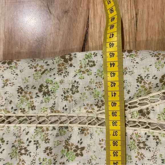 Binny paisley yellow lace maxi dress size 10 - Picture 6 of 8